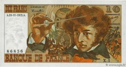 10 Francs BERLIOZ FRANCE  1972 F.63.01