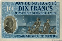 10 Francs BON DE SOLIDARITÉ FRANCE regionalismo e varie  1941 KL.07B2
