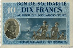 10 Francs BON DE SOLIDARITÉ FRANCE régionalisme et divers  1941 KL.07B2