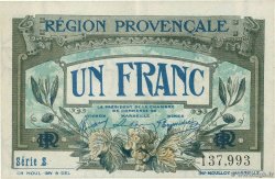 1 Franc FRANCE regionalismo e varie Alais, Arles, Avignon, Gap, Marseille, Nîmes, Toulon 1918 JP.102.04
