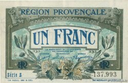 1 Franc FRANCE régionalisme et divers Alais, Arles, Avignon, Gap, Marseille, Nîmes, Toulon 1918 JP.102.04