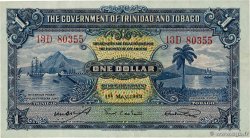 1 Dollar TRINIDAD et TOBAGO  1942 P.05c TTB