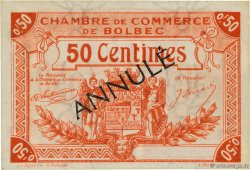 50 Centimes FRANCE régionalisme et divers Bolbec 1920 JP.029.04 pr.NEUF