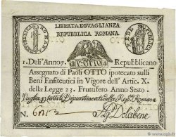 8 Paoli ITALIE  1798 PS.538 SPL
