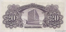 20 Pesos Oro COLOMBIA  1953 P.401a UNC