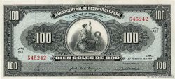 100 Soles de Oro PÉROU  1965 P.090a SUP