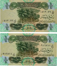 1/4 Dinar Lot IRAK  1979 P.067 SPL