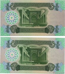 1/4 Dinar Lot IRAK  1979 P.067 SPL