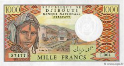 1000 Francs YIBUTI  1991 P.37e FDC