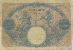 50 Francs BLEU ET ROSE FRANCIA  1894 F.14.06 MB