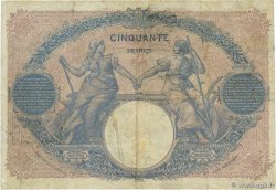 50 Francs BLEU ET ROSE FRANCIA  1897 F.14.09 q.MB