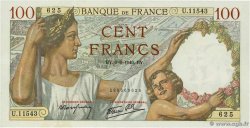 100 Francs SULLY FRANCE  1940 F.26.31 NEUF