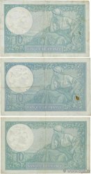 10 Francs MINERVE modifié Lot FRANCE  1940 F.07.25 TB+