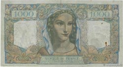 1000 Francs MINERVE ET HERCULE FRANCE  1945 F.41.08 TB+