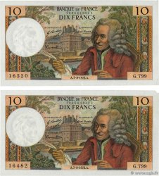 10 Francs VOLTAIRE Lot FRANCE  1972 F.62.58