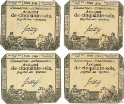 50 Sols Lot FRANCE  1793 Ass.42c SUP