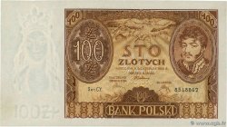 100 Zlotych POLOGNE  1934 P.075a