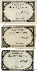 5 Livres FRANCE  1793 Ass.46a
