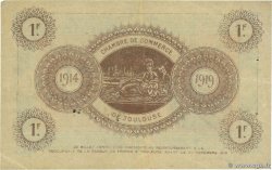 1 Franc FRANCE régionalisme et divers Toulouse 1914 JP.122.14 TTB