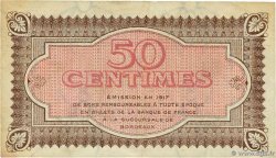 50 Centimes FRANCE regionalismo y varios Bordeaux 1917 JP.030.11 EBC