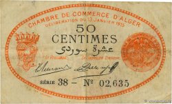 50 Centimes ALGERIA Alger 1915 JP.137.05