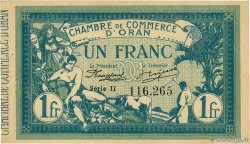 1 Franc ALGÉRIE Oran 1915 JP.141.08 SUP+