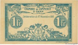 1 Franc ALGÉRIE Oran 1915 JP.141.08 SUP+