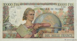 10000 Francs GÉNIE FRANÇAIS FRANKREICH  1946 F.50.06 fSS