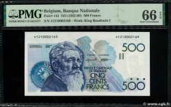 500 Francs BELGIUM  1982 P.143 UNC