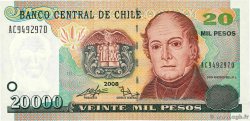 20000 Pesos CHILE
  2008 P.159b ST
