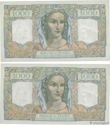 1000 Francs MINERVE ET HERCULE Consécutifs FRANCE  1948 F.41.22 NEUF