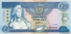 20 Pounds CYPRUS  1993 P.56b UNC