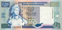 20 Pounds CYPRUS  1997 P.63a UNC