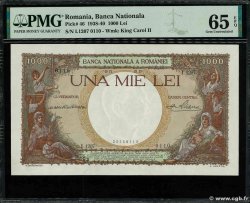 1000 Lei ROMANIA  1939 P.046 UNC
