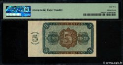 5 Pesetas SPANIEN  1938 P.110a ST