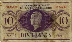 10 Francs AFRIQUE ÉQUATORIALE FRANÇAISE Brazzaville 1941 P.11