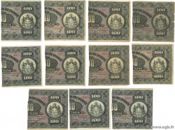100 Drachmes = 50 Drachmes Lot GRIECHENLAND  1922 P.061 SGE to S