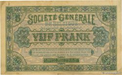 5 Francs BELGIEN  1917 P.088 fVZ