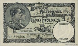 5 Francs BELGIQUE  1929 P.093 TTB+