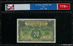 20 Francs TUNISIA  1948 P.22 VF+