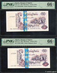 500 Dinars Lot ALGERIA  1998 P.141