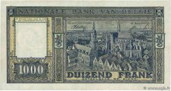1000 Francs - 200 Belgas BELGIUM  1945 P.128b VF+