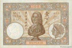 100 Piastres FRENCH INDOCHINA  1936 P.051d AU