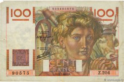 100 Francs JEUNE PAYSAN Favre-Gilly FRANCIA  1947 F.28ter.02 BC+