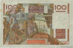 100 Francs JEUNE PAYSAN filigrane inversé FRANKREICH  1952 F.28bis.01 fSS