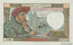 50 Francs JACQUES CŒUR FRANCIA  1941 F.19.11