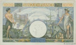 1000 Francs COMMERCE ET INDUSTRIE FRANCE  1944 F.39.12 AU+