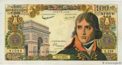 100 Nouveaux Francs BONAPARTE FRANKREICH  1963 F.59.21 fVZ