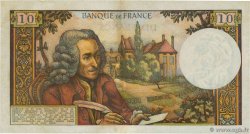10 Francs VOLTAIRE FRANCE  1966 F.62.19 XF-