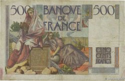 500 Francs CHATEAUBRIAND FRANCE  1945 F.34.02 F